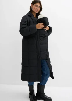 Clearance Abrigo acolchado premamá 2 en 1 con inserto para porteo Mujer Premamá