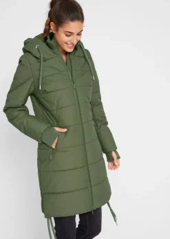 Outlet Abrigo acolchado repelente al agua Mujer Chaquetas Y Abrigos