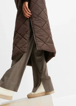 Discount Abrigo acolchado y guateado, largo y con capucha Mujer Chaquetas Y Abrigos