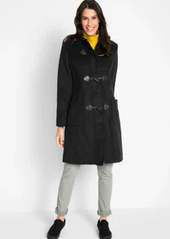 Outlet Abrigo con aspecto de lana Mujer Chaquetas Y Abrigos