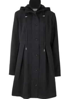 Hot Abrigo con capucha y pinzas Mujer Chaquetas Y Abrigos