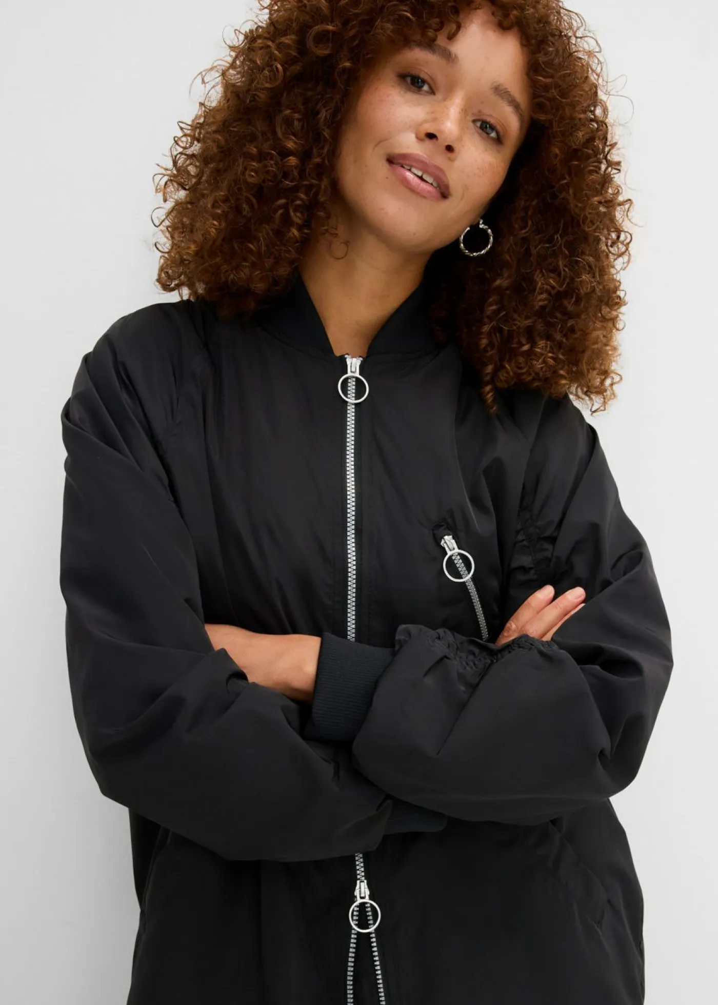 Online Abrigo con cuello de punto Mujer Chaquetas Y Abrigos|Novedades