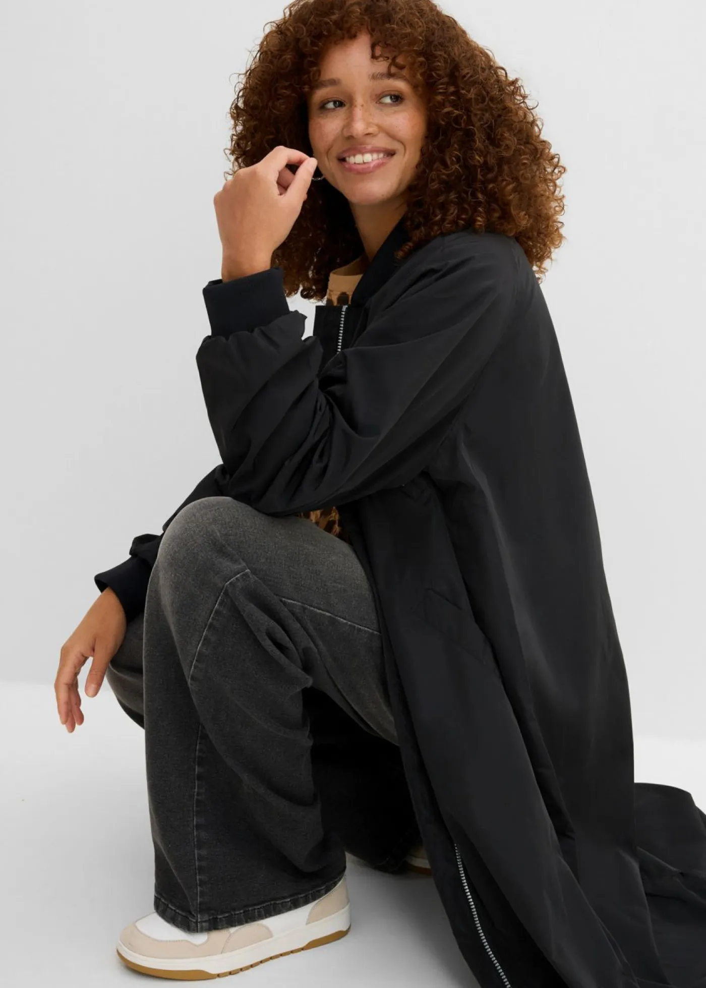 Online Abrigo con cuello de punto Mujer Chaquetas Y Abrigos|Novedades