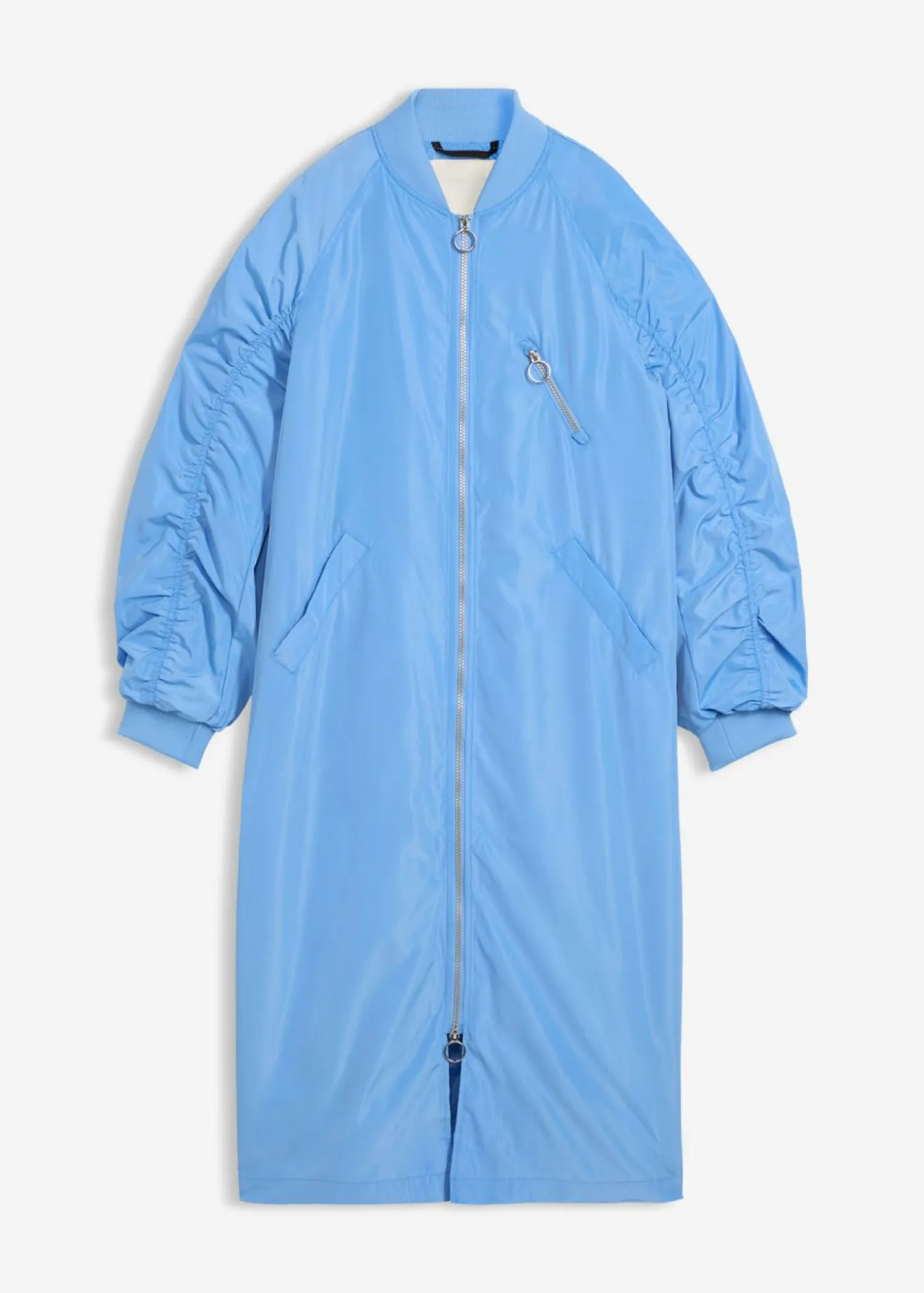 Outlet Abrigo con cuello de punto Mujer Chaquetas Y Abrigos|Novedades