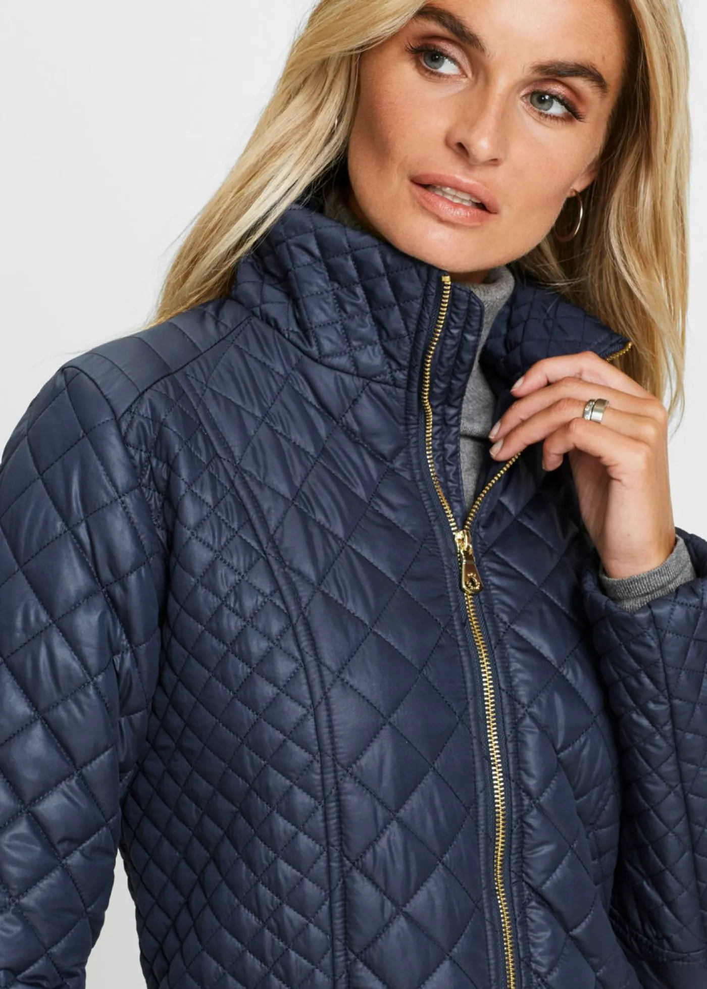 Online Abrigo corto acolchado Mujer Chaquetas Y Abrigos