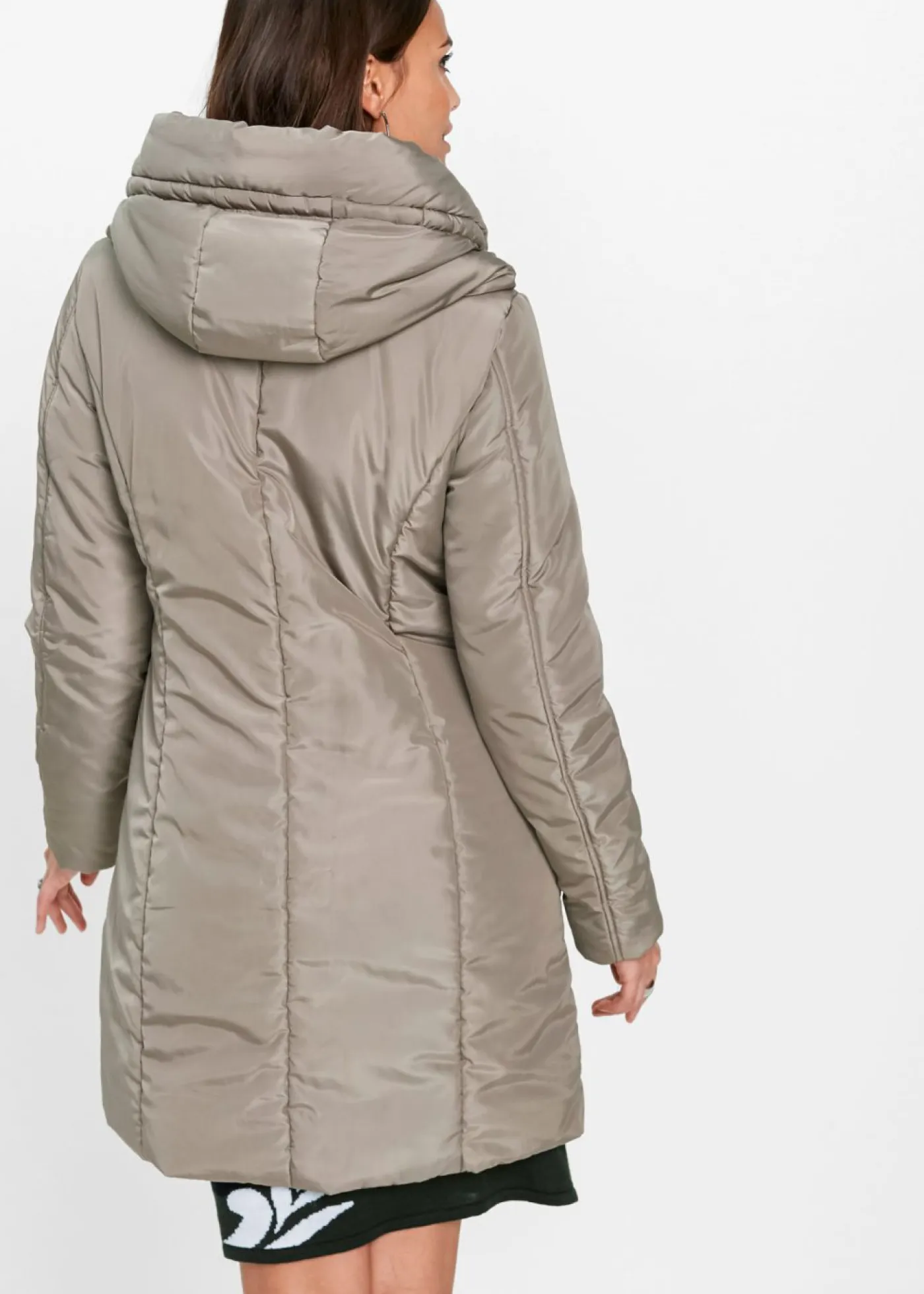 Online Abrigo corto acolchado Mujer Chaquetas Y Abrigos