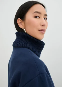 New Abrigo corto con aspecto de lana Mujer Chaquetas Y Abrigos