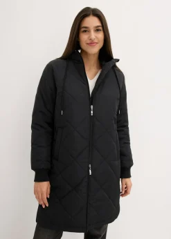Hot Abrigo corto con capucha y acolchado Mujer Chaquetas Y Abrigos