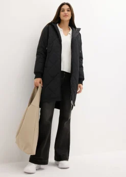 Hot Abrigo corto con capucha y acolchado Mujer Chaquetas Y Abrigos
