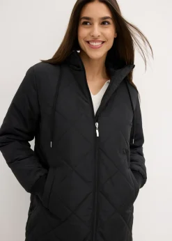 Hot Abrigo corto con capucha y acolchado Mujer Chaquetas Y Abrigos