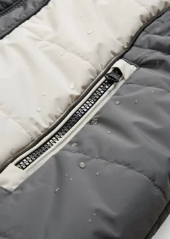 Online Abrigo corto para exteriores con pelo sintético y material impermeable Mujer Chaquetas Y Abrigos