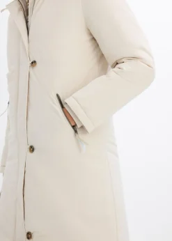Clearance Abrigo de invierno con forro de peluche en la capucha Mujer Chaquetas Y Abrigos
