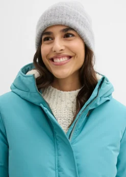 Discount Abrigo de invierno con forro de peluche en la capucha Mujer Chaquetas Y Abrigos