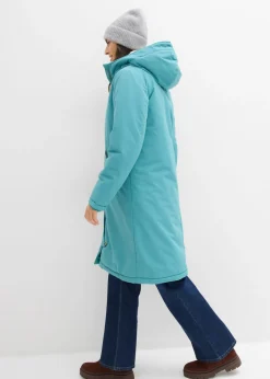 Discount Abrigo de invierno con forro de peluche en la capucha Mujer Chaquetas Y Abrigos