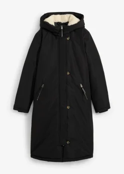 Best Abrigo de invierno con forro de peluche en la capucha Mujer Chaquetas Y Abrigos
