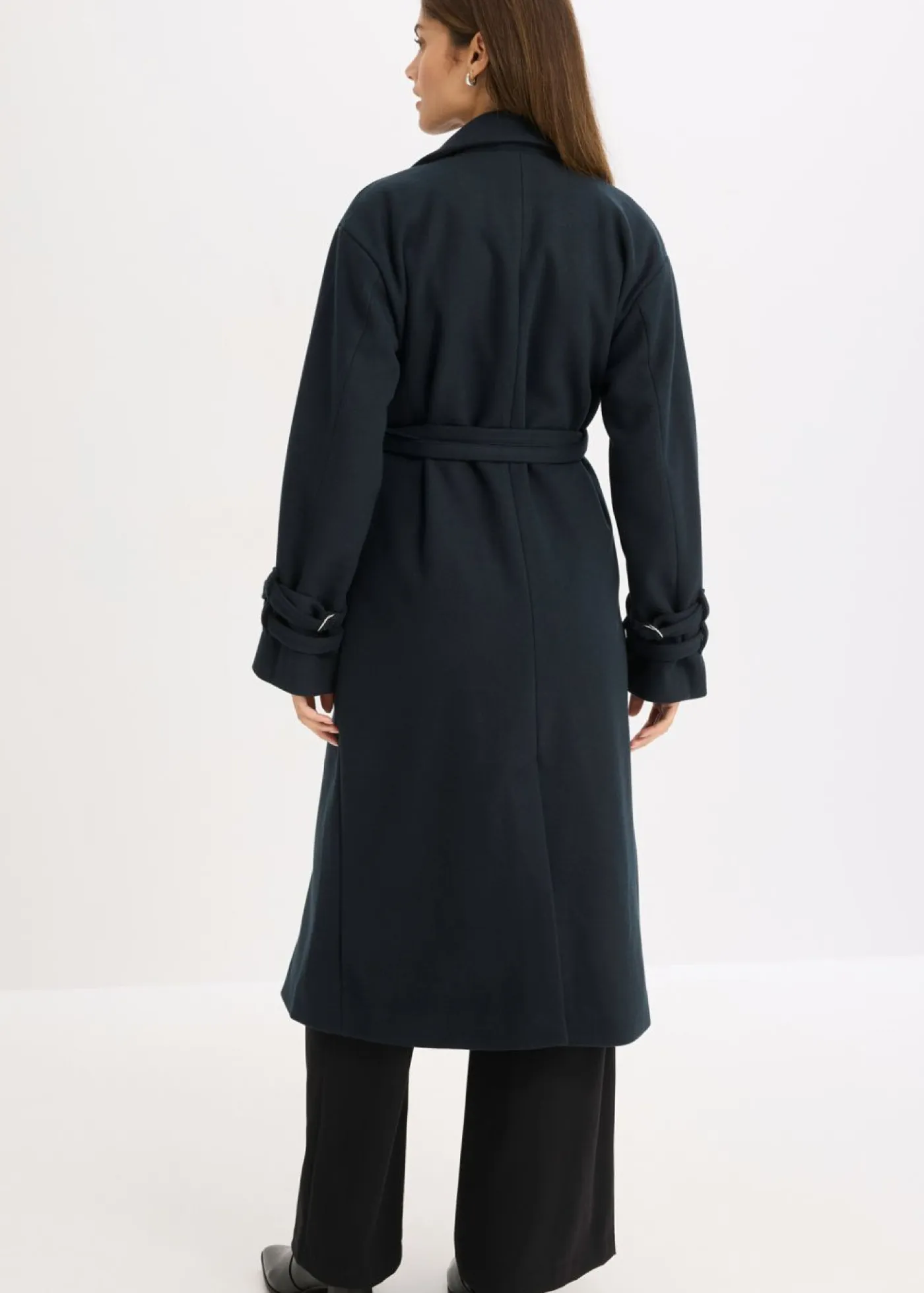 Discount Abrigo de mezcla de viscosa Mujer Chaquetas Y Abrigos|Tallas Pequeñas