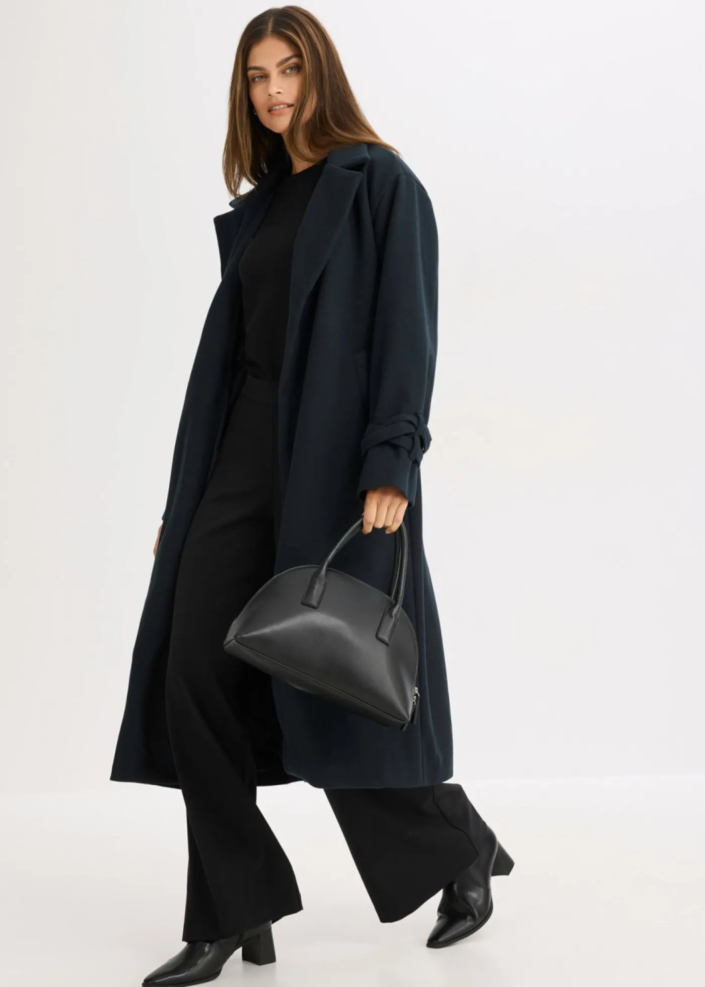 Discount Abrigo de mezcla de viscosa Mujer Chaquetas Y Abrigos|Tallas Pequeñas