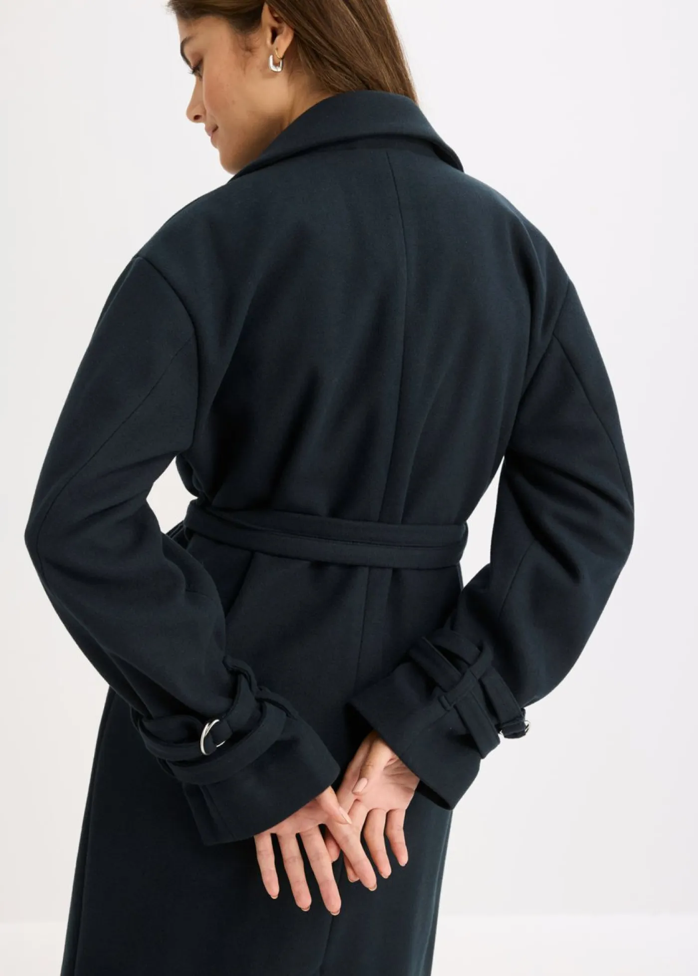 Discount Abrigo de mezcla de viscosa Mujer Chaquetas Y Abrigos|Tallas Pequeñas