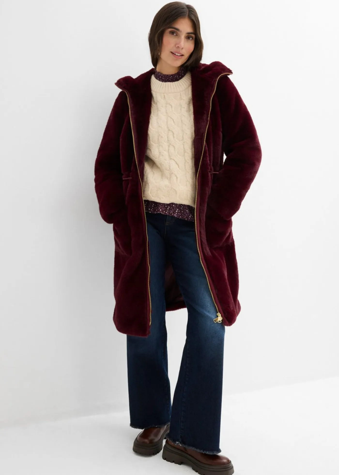 Best Abrigo de pelo Mujer Chaquetas Y Abrigos