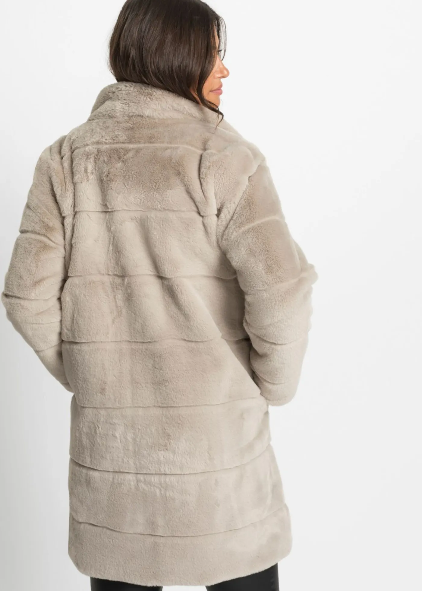New Abrigo de pelo sintético Mujer Chaquetas Y Abrigos