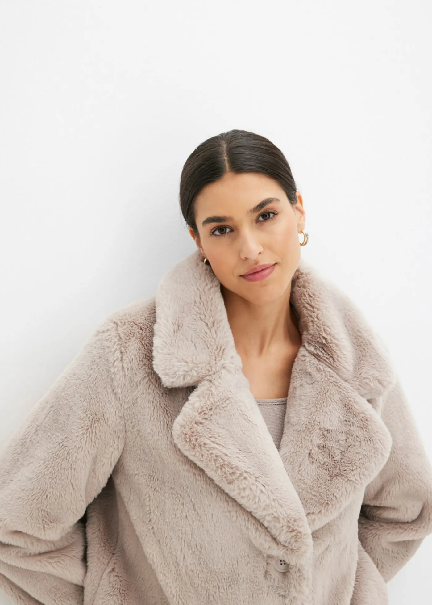 Abrigo de pelo sintético Mujer Chaquetas Y Abrigos