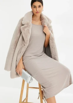 Abrigo de pelo sintético Mujer Chaquetas Y Abrigos