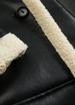 Clearance Abrigo de piel sintética Mujer Chaquetas Y Abrigos