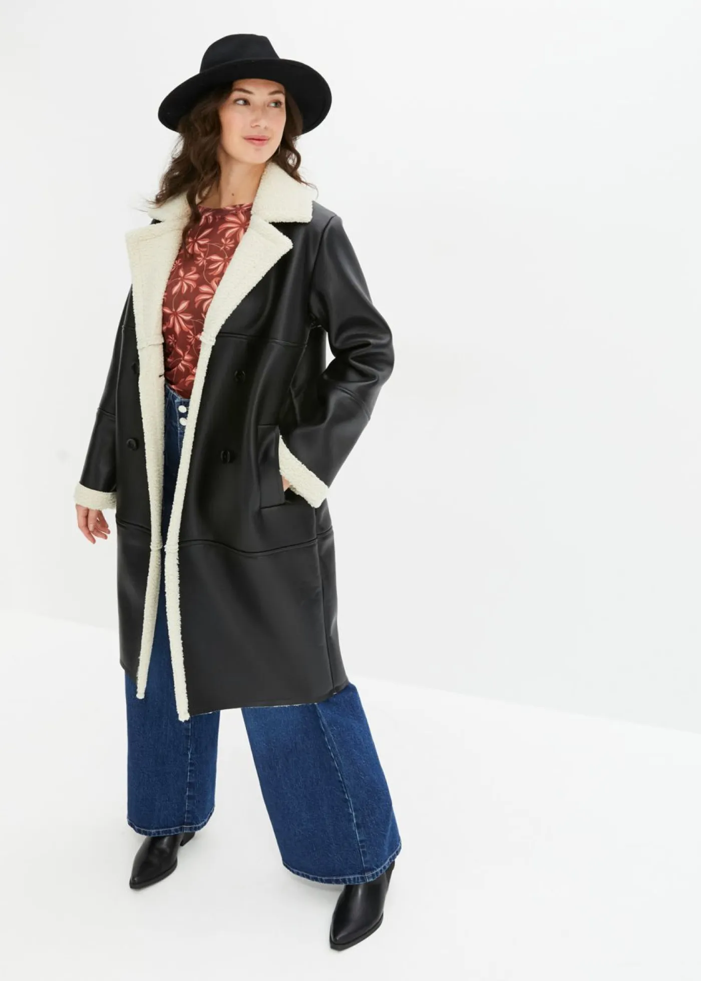 Clearance Abrigo de piel sintética Mujer Chaquetas Y Abrigos