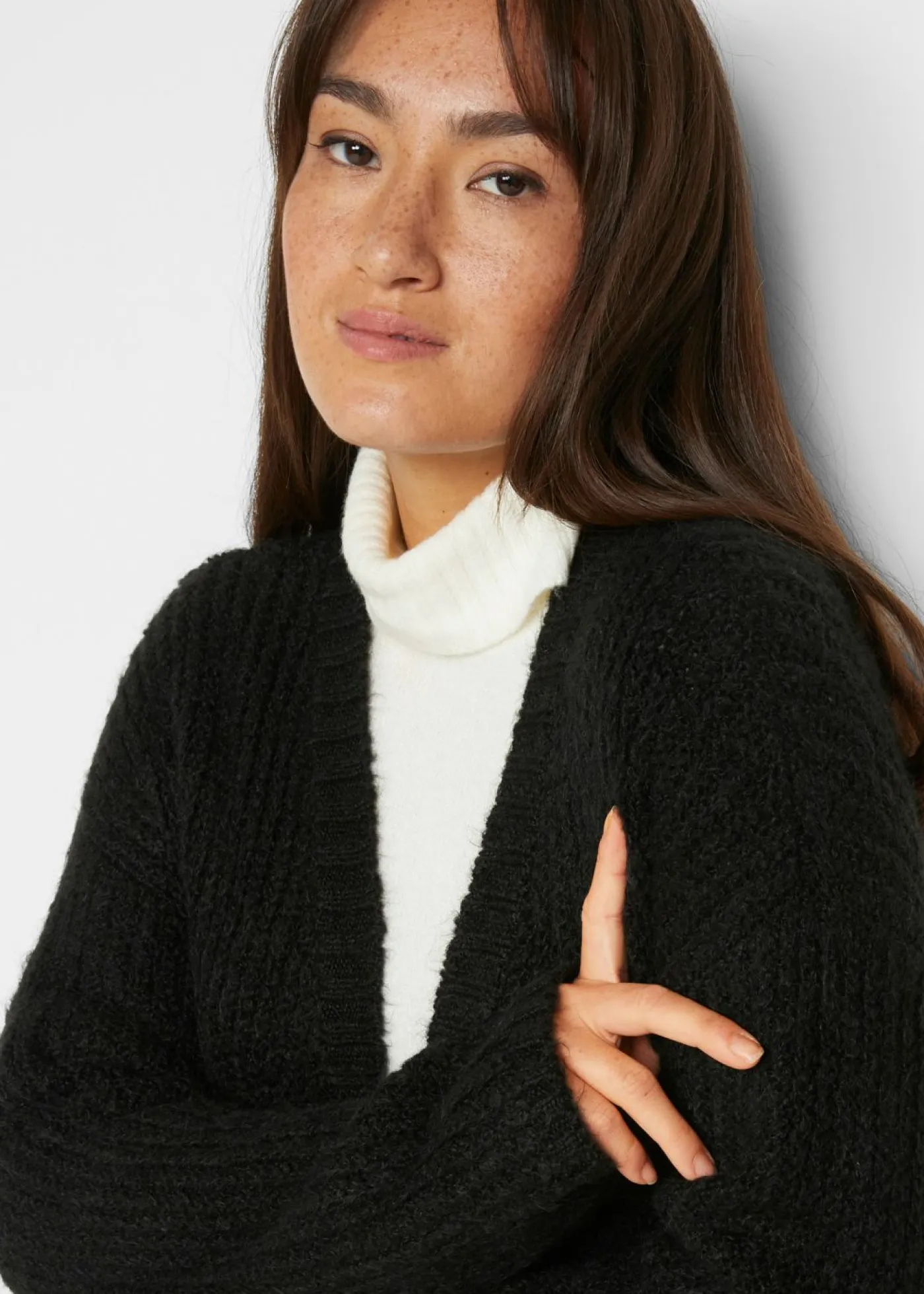Abrigo de punto Mujer Jerséis|Ropa De Punto
