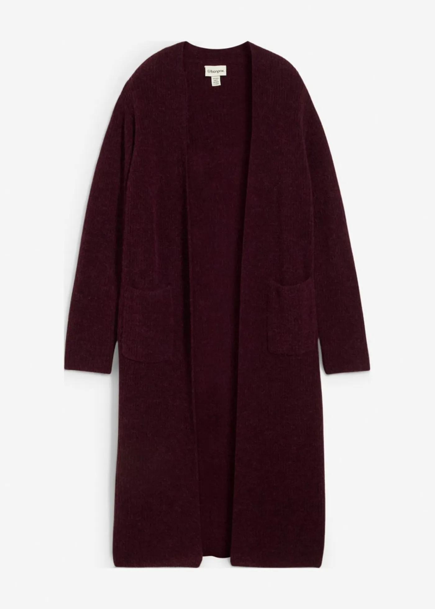 Abrigo de punto con alpaca Mujer Premium|Jerséis