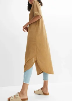 Clearance Abrigo de punto con aspecto de lino Mujer Jerséis|Ropa De Punto