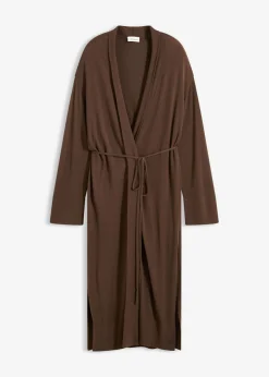Outlet Abrigo de punto de mezcla de viscosa suave Mujer Jerséis|Ropa De Punto