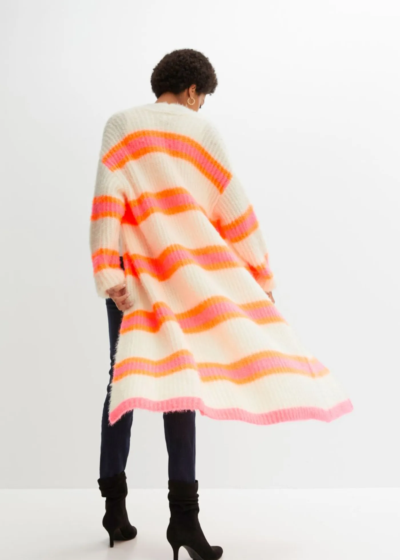 Outlet Abrigo de punto oversize Mujer Jerséis|Ropa De Punto