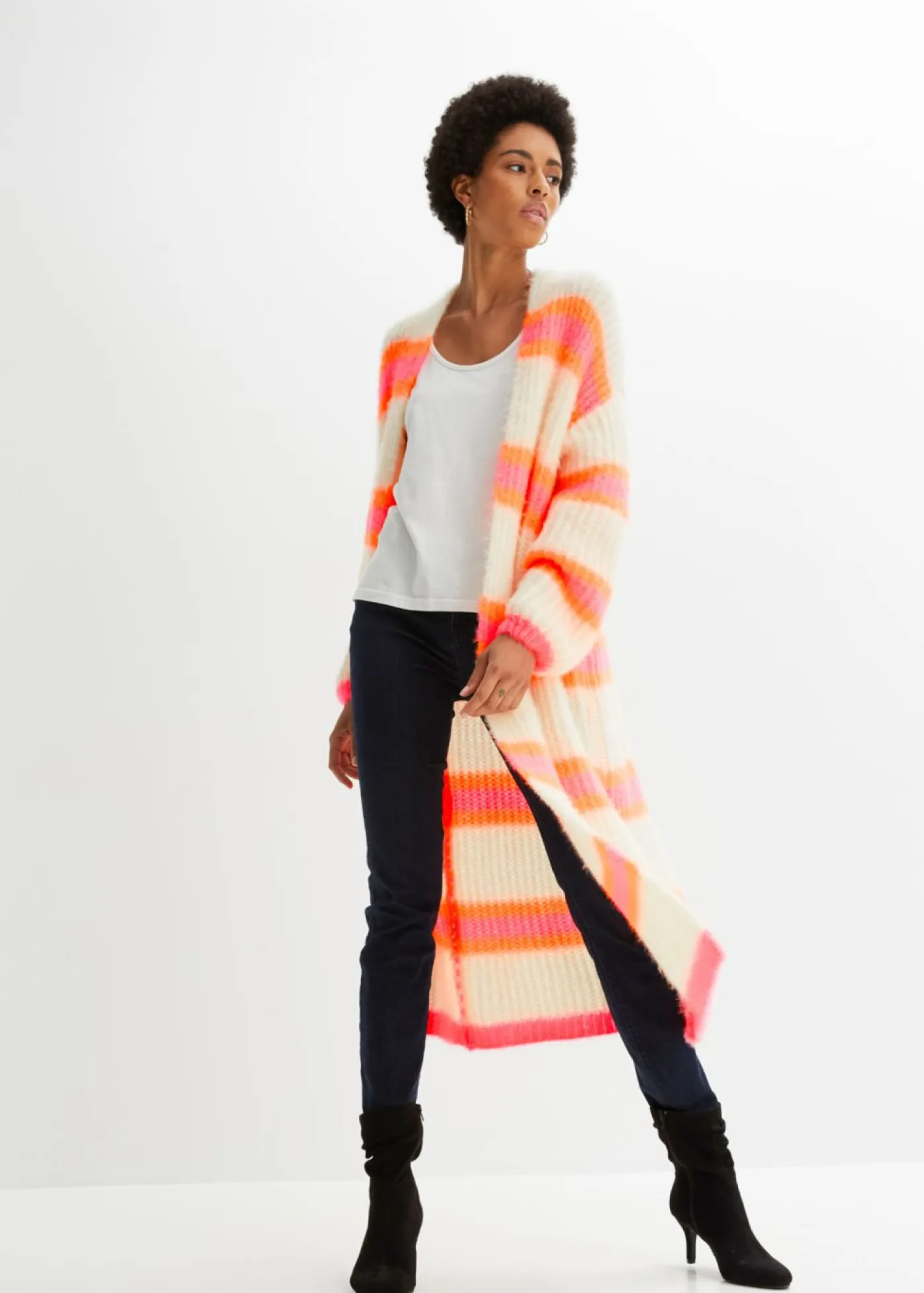 Outlet Abrigo de punto oversize Mujer Jerséis|Ropa De Punto