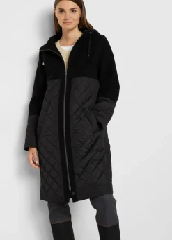 Hot Abrigo en mezcla de materiales Mujer Chaquetas Y Abrigos