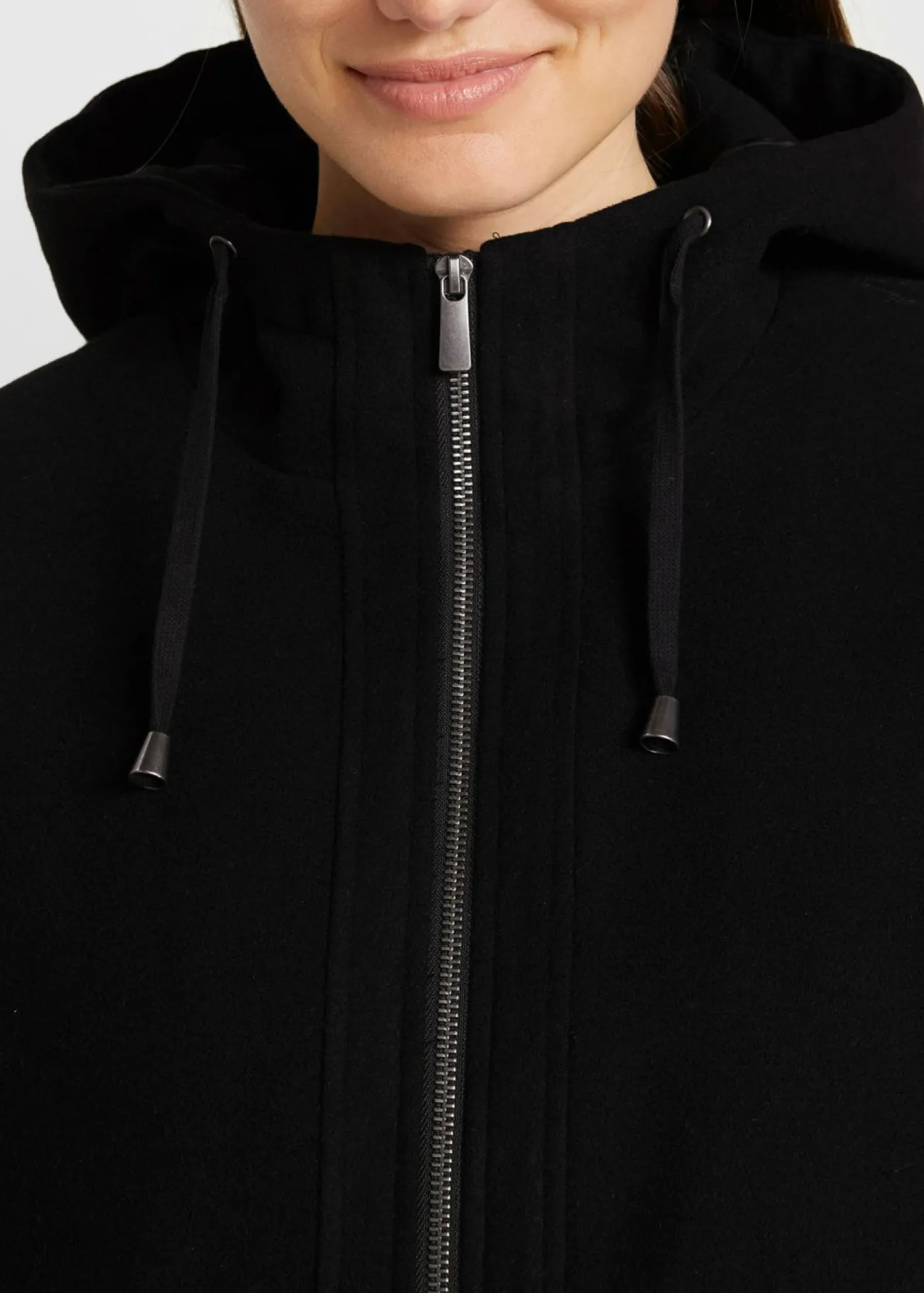 Hot Abrigo en mezcla de materiales Mujer Chaquetas Y Abrigos