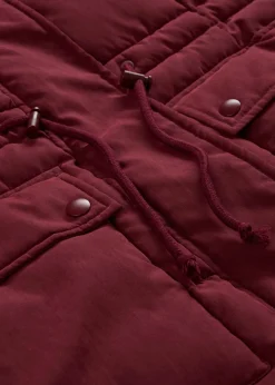Outlet Abrigo guateado Mujer Chaquetas Y Abrigos