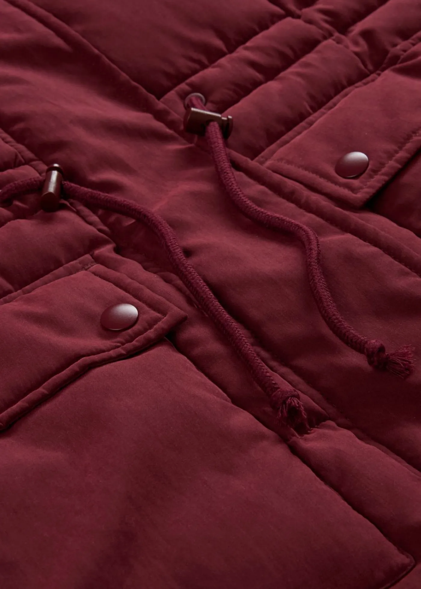 Outlet Abrigo guateado Mujer Chaquetas Y Abrigos