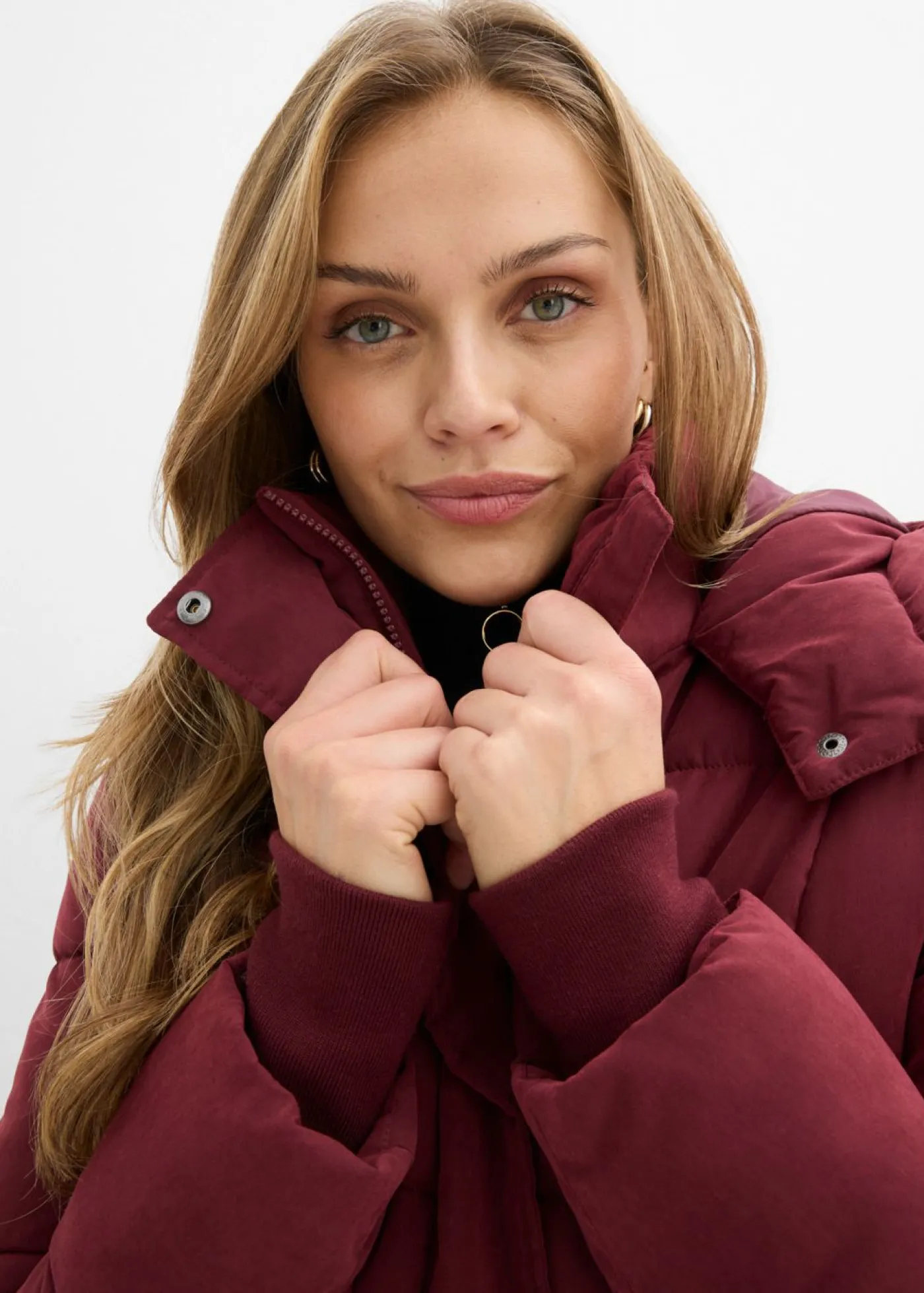 Outlet Abrigo guateado Mujer Chaquetas Y Abrigos