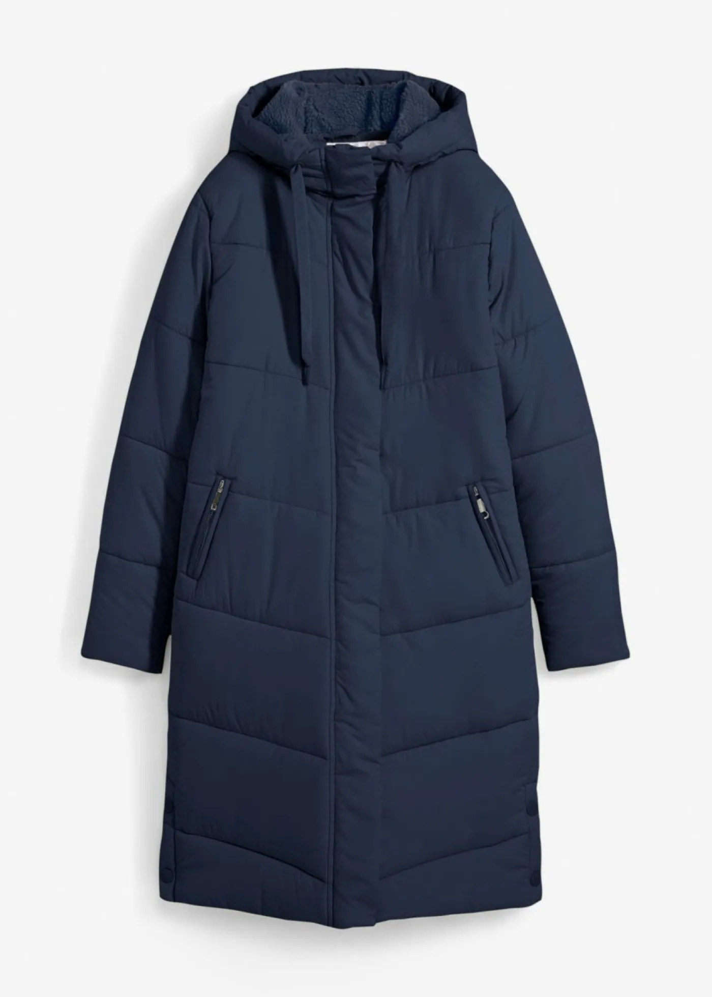 Discount Abrigo guateado con forro polar en la capucha Mujer Chaquetas Y Abrigos