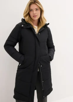 New Abrigo guateado con forro polar en la capucha Mujer Chaquetas Y Abrigos