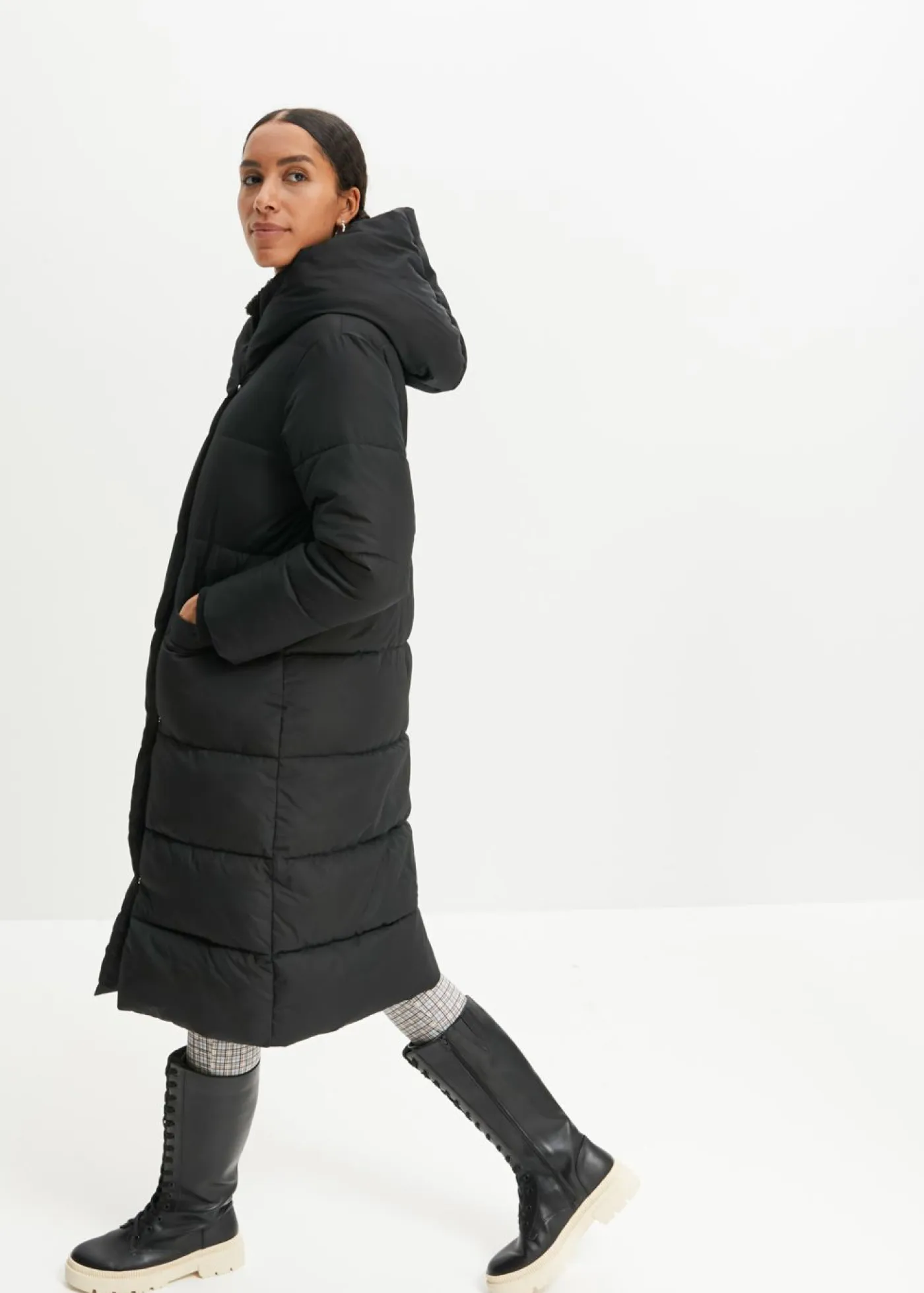 Hot Abrigo guateado oversize Mujer Chaquetas Y Abrigos