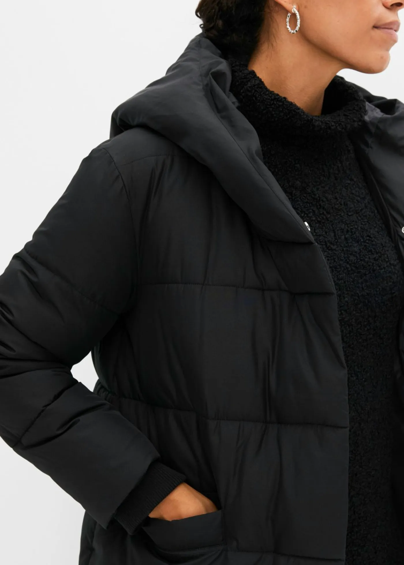 Hot Abrigo guateado oversize Mujer Chaquetas Y Abrigos