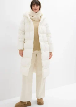 Outlet Abrigo guateado oversize Mujer Chaquetas Y Abrigos