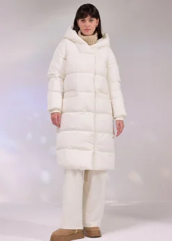 Outlet Abrigo guateado oversize Mujer Chaquetas Y Abrigos
