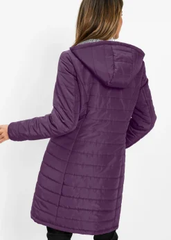 Outlet Abrigo guateado reversible Mujer Chaquetas Y Abrigos