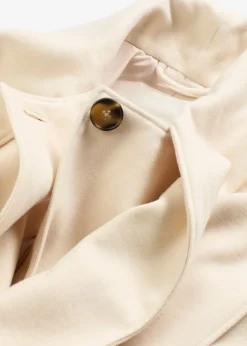 New Abrigo holgado con dos bolsillos cosidos Mujer Esenciales|Chaquetas Y Abrigos