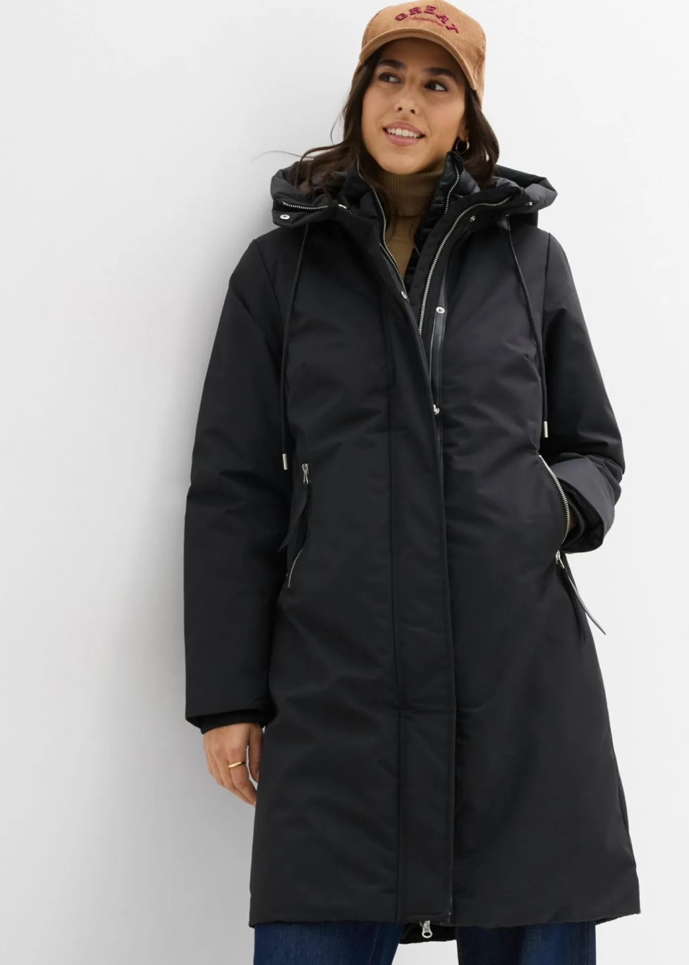Outlet Abrigo impermeable 2 en 1 para exteriores Mujer Chaquetas Y Abrigos