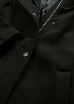 Clearance Abrigo largo en imitación de lana Mujer Chaquetas Y Abrigos