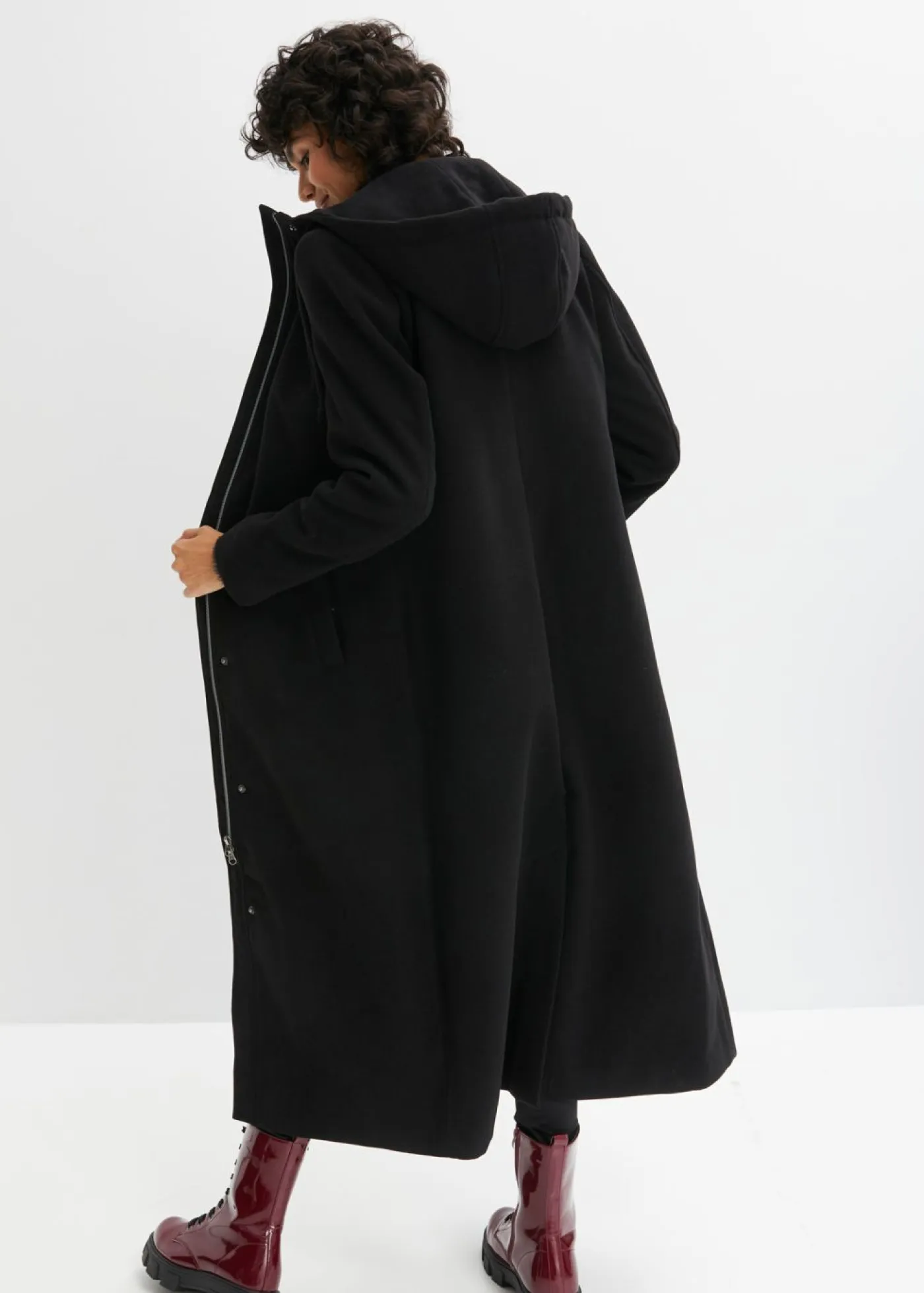 Clearance Abrigo largo en imitación de lana Mujer Chaquetas Y Abrigos